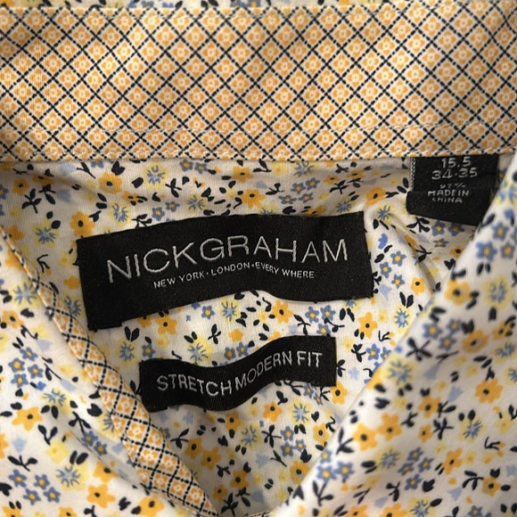 Nick Graham Men's Dress Shirt - Picture 3 of 4